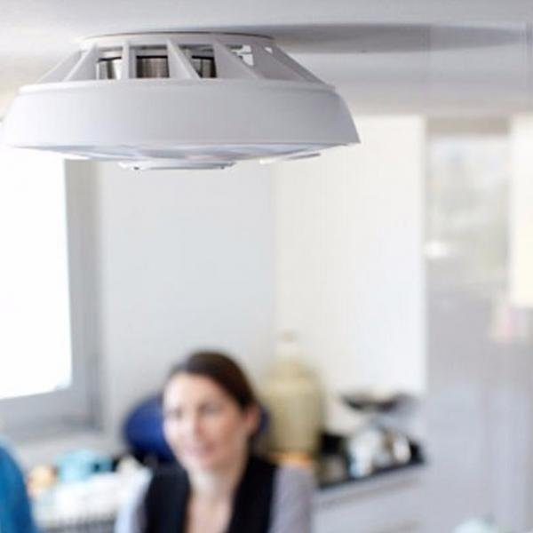 Detectores de humo en casa