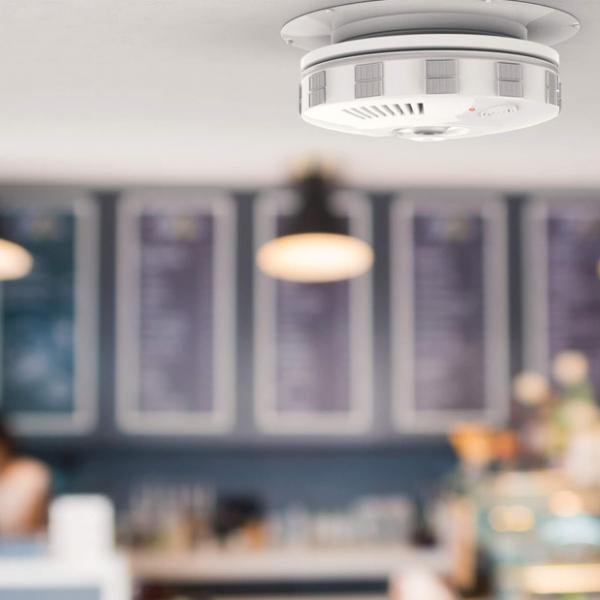 Detectores de humo en cocina